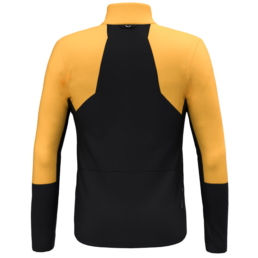 SALEWA ORTLES ALPINE MERINO bunda M yellow gold – Obrázok 2