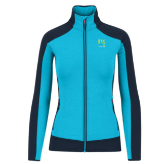 KARPOS ODLE mikina W blue atoll/vulcan