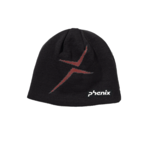 PHENIX CROSS MOTIFJACQUARD čiapka uni black