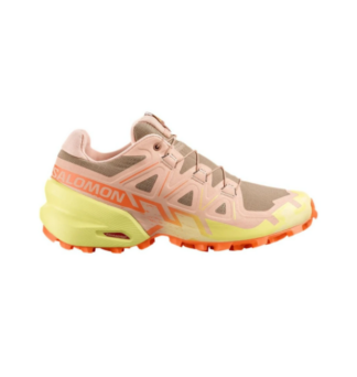 SALOMON SPEEDCROSS 6 obuv W burro/sunny lime/almond cream