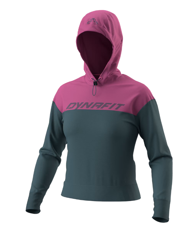 DYNAFIT 24/7 HOODY mikina W 6A51 magneta
